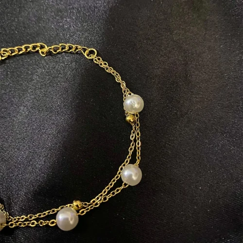 pearl anklet