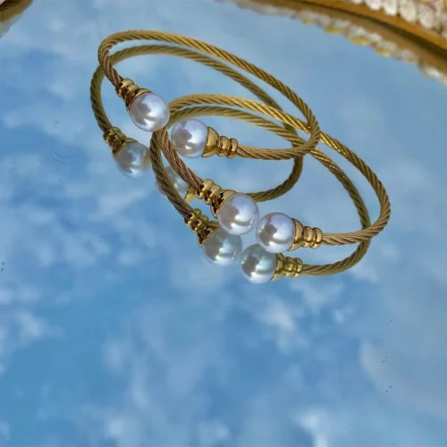 serene spiral-bracelets